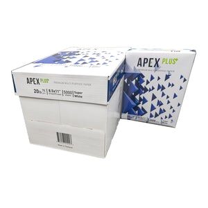 APEX PLUS (96) 8.5" X 11" White Copy Paper (500 Sheets/Ream)