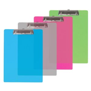 Plastic Clipboard Standard Size w/ Low Profile Clip