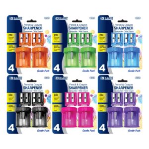 Dual Blade 2 Sharpener + 2 Round Receptacle Sharpener