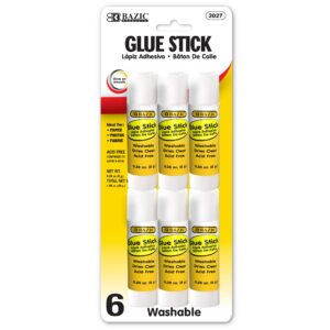 Glue Stick All Purpose 0.28 oz (8g)(6/Pack)