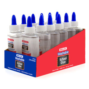 Clear Washable School Glue 5 FL OZ (147 mL)