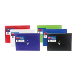 Expanding File Letter Size Poly 7-Pocket