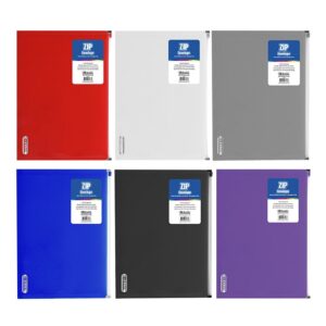 Zip Envelope Letter Size - Assorted Color