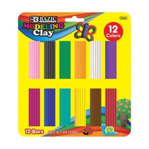 Modeling Clay Bar 12 Color 230 g