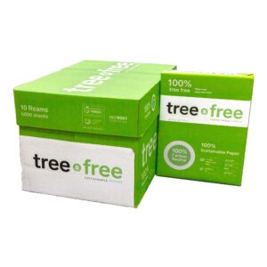 TREE FREE (92) 8.5" X 11" White Copy Paper (500 Sheets/Ream)