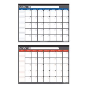 17" X 22" Undated 12-Month Desk Pad Calendar