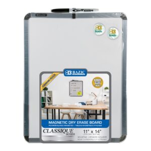 Magnetic Dry Erase Board 11" X 14" w/ Marker & Magnets