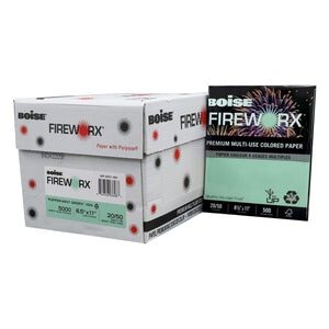 Boise FIREWORX 8.5" X 11" Popper-Mint Green Colored Paper (500 Sheets/Ream)