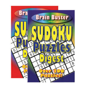 Brain Teasing Sudoku Puzzle Book Digest Size
