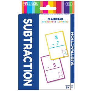 Flash Cards Subtraction (36/Pack)