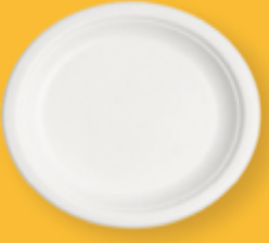 9 Inch Round Plate (23cm) - 500 PCS/CTN