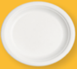 7 Inch Round Plate (18cm) - 1000 PCS/CTN