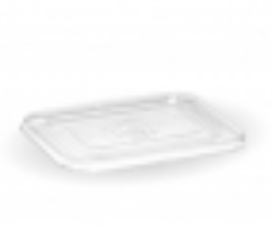 PET Clear Rectangular Lid -1600 PCS/CTN