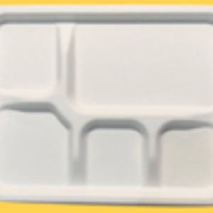 5 Compartment Tray Lid - 400 PCS/CTN
